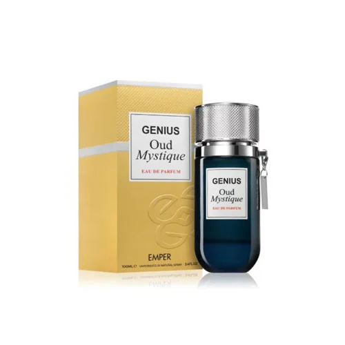 Presentación de Emper Genius Oud Mystique Unisex 3.4 oz / 100 ml EDP SP