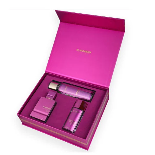 Presentación de SET AL HARAMAIN AMBER OUD ULTRA VIOLETA WOMEN EDITION GIFT ( 3 PC )2.5 OZ EDP SP /1...