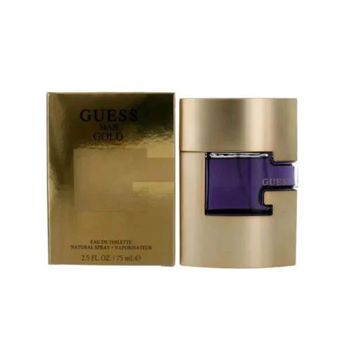 Presentación de Guess Gold Men Eau de Toilette (EDT) 2.5 oz / 74 ml