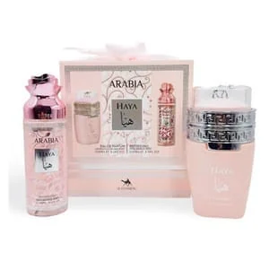 Presentación de SET LE CHAMEAU ARABIA HAYA ( 2 EN 1 )