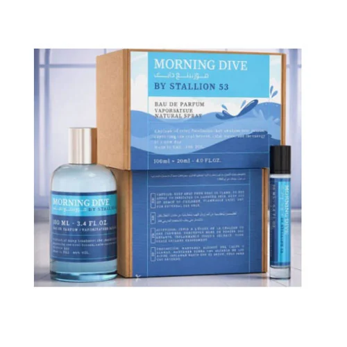 Presentación de SET EMPER MORNING LIVE BY STALLION 53 UNISEX 3.4 OZ EDP SP /0.68 OZ EDP SP