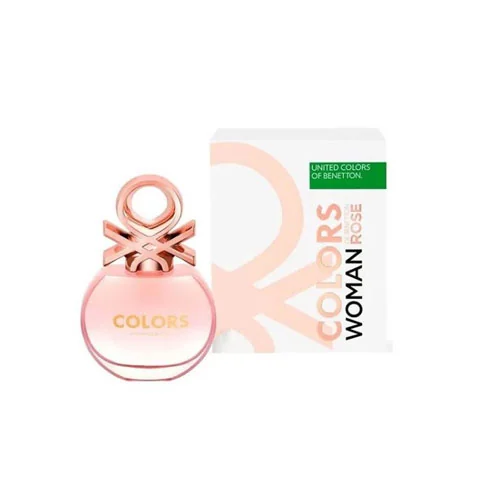 Presentación de Benetton Ladies Colors De Rose Eau de Toilette (EDT) Spray 2.7 oz / 80 ml