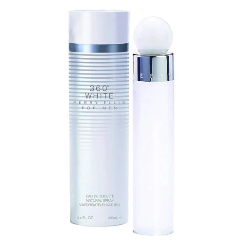 Presentación de Perry Ellis 360 White Men Eau de Toilette (EDT) Spray 3.4 oz / 100 ml