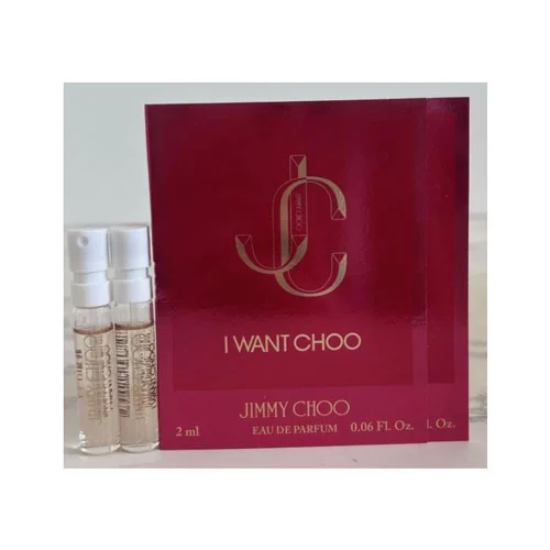 Presentación de Vial Jimmy Choo I Want Choo Women Eau de Parfum (EDP) Spray 0.06 oz / 2ml
