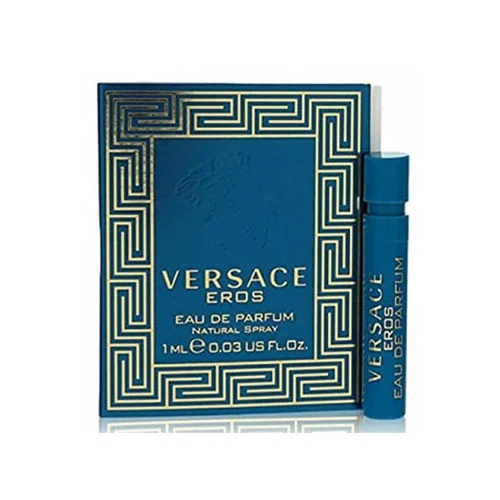 Presentación de Vial Versace Eros Men Eau de Parfum (EDP) Spray 0.03 oz / 0.9 ml