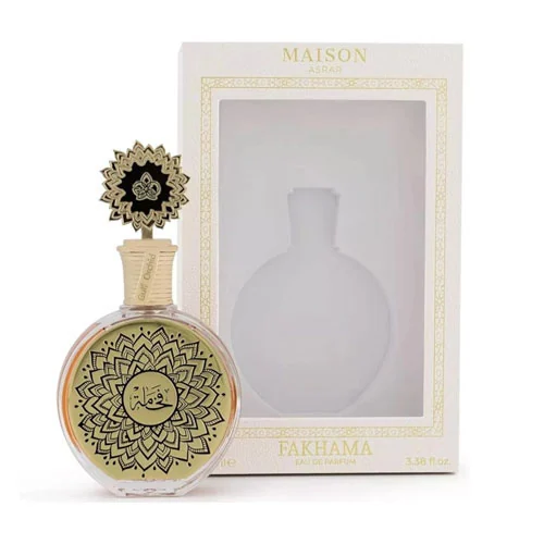 Presentación de Maison Asrar Fakhama Women Eau de Parfum (EDP) Spray 3.4 oz / 100ml