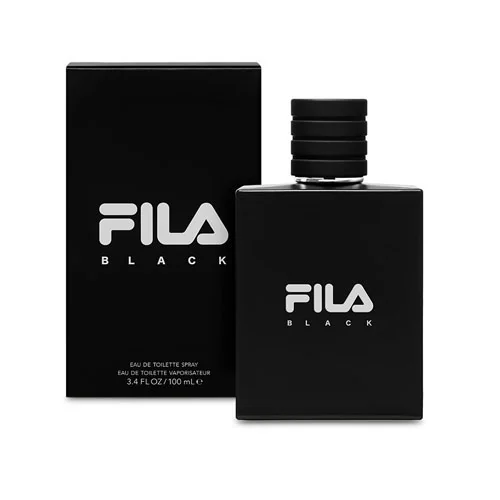 Presentación de Fila Black by for Men Eau de Toilette (EDT) 3.4 oz / 100 ml
